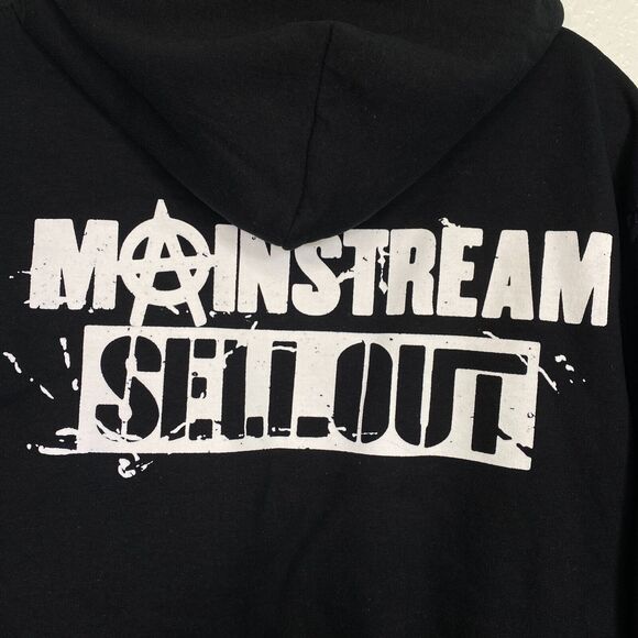 Machine Gun Kelly Hoodie Men Medium Mainstream Sellout Tour Official Merch Black - Picture 8 of 11